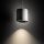 Suspension ronde en métal GU10 jusquà 10 W Ø13 cm Blanc