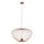 Lampe suspendue décorative en métal L:70 cm GU10 en terre cuite