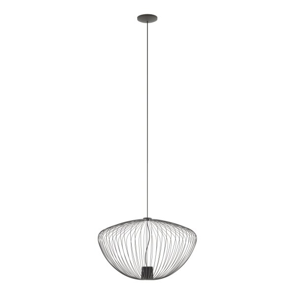 Lampe à suspendre décorative en métal L:54,5 cm GU10 Umbra Gris