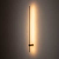 LED Wandleuchte Seidenolive 3000 W H:120 cm indirekt
