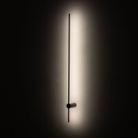 LED Wandleuchte Seidenolive 570 lm H:120 cm indirekt