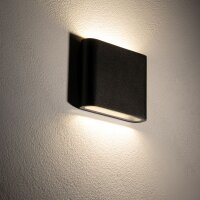Applique extérieure LED Up Down Aluminium L:11 cm...