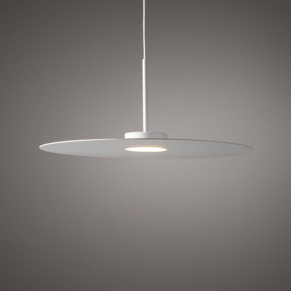 Moderne Pendelleuchte Stahl GX53 rund Ø40 cm Weiß