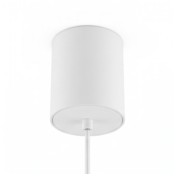 LED Pendelleuchte Weiß Aluminium Ø5,5 cm rund 4000 K
