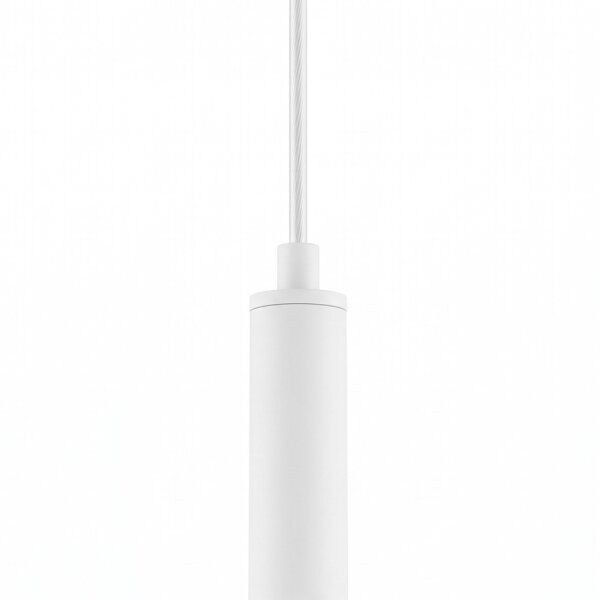 LED Pendelleuchte Weiß Aluminium Ø5,5 cm rund 4000 K