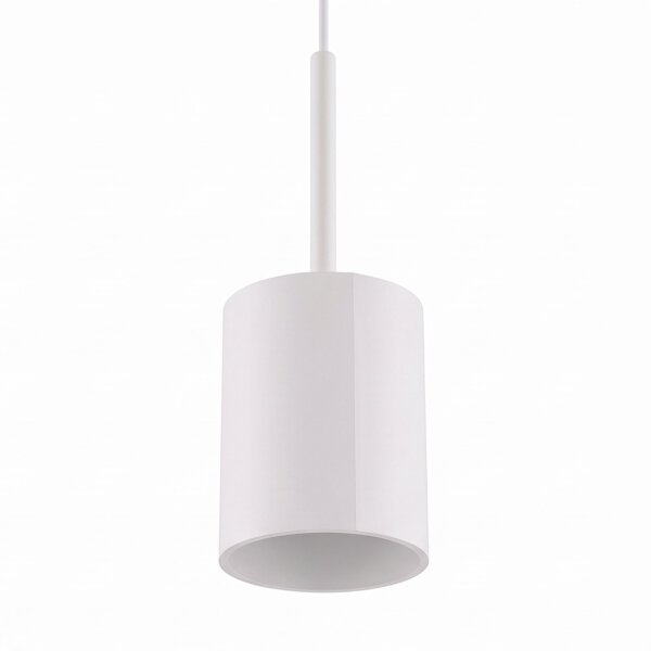 LED Pendelleuchte Weiß Aluminium Ø5,5 cm rund 4000 K