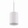 LED Pendelleuchte Weiß Aluminium Ø5,5 cm rund 4000 K