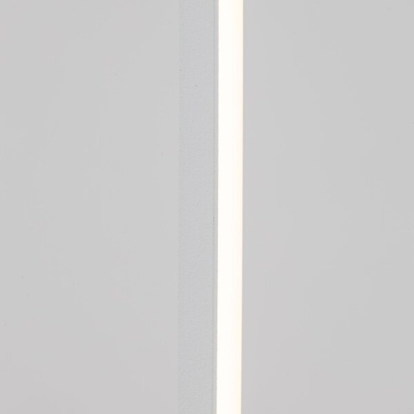 LED Pendelleuchte Weiß Aluminium Ø5,5 cm rund 19 W