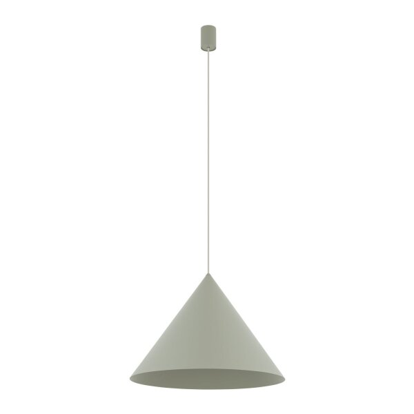 Lampe à suspendre stylée Métal Sauge Verte GU10 Ø50 cm