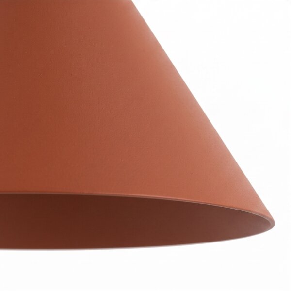Lampe à suspendre décorative métal GU10 Ø20,5 cm Terracota