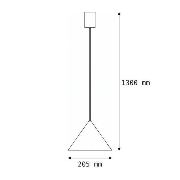 Lampe à suspendre décorative métal GU10 Ø20,5 cm Terracota