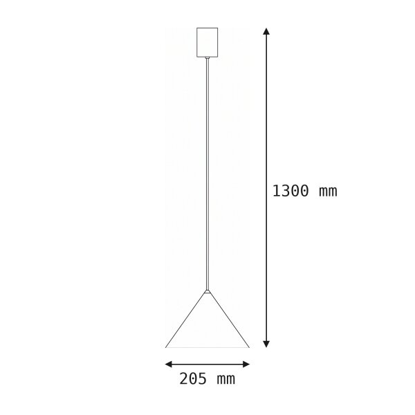 Dekorative Hängelampe Metall GU10 Ø20,5 cm Salbei Grün