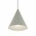 Suspension ronde vert sauge Ø11 cm GU10 métal