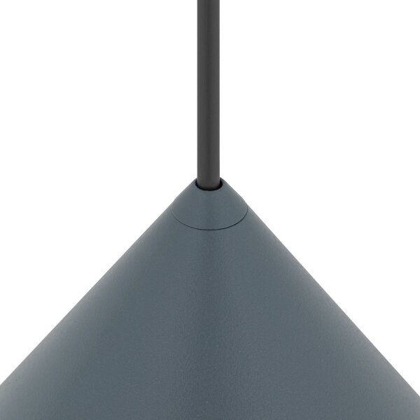 Dekorative Hängelampe Metall GU10 Ø20,5 cm Umbra Blau