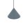 Dekorative Hängelampe Metall GU10 Ø20,5 cm Umbra Blau
