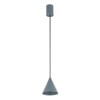 Suspension ronde Umbra Bleu &Oslash;11 cm GU10 C&ocirc;ne...