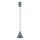 Suspension ronde Umbra Bleu Ø11 cm GU10 Cône en métal