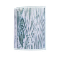 Applique murale tissu ALICE violet aspect bois loft...