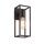 Applique extérieure Noir H : 27 cm IP44 Abat-jour ouvert E27