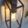 Applique extérieure Noir H : 27 cm IP44 Abat-jour ouvert E27