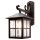 Applique Ext&eacute;rieur Noir Verre d&eacute;glise Aluminium IP43