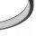Suspension LED Ring Ø 60 cm Noir 2700 K 660 lm Métal