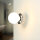 Wandlampe Bad IP44 rund in Chrom Ø7,5cm