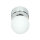 Wandlampe Bad IP44 rund in Chrom Ø7,5cm