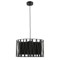 Lampe à suspendre Salon Moderne Noir Métal...