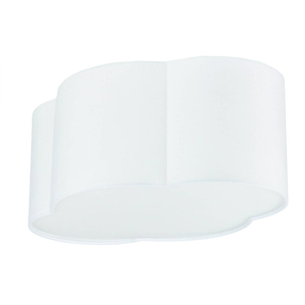 Plafonnier blanc en tissu WOLKI Enfants Lampe nuage