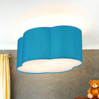 Lampe pour enfants Bleu Nuage à faible...