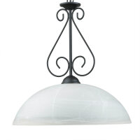 Suspension rustique ronde E27 ATHEN