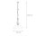Suspension rustique ronde E27 ATHEN