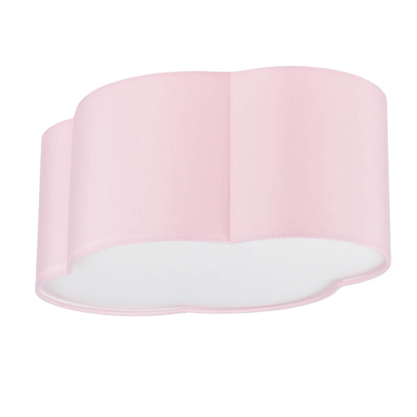 Deckenlampe Rosa Wolke Stoff Kinder Baby niedlich