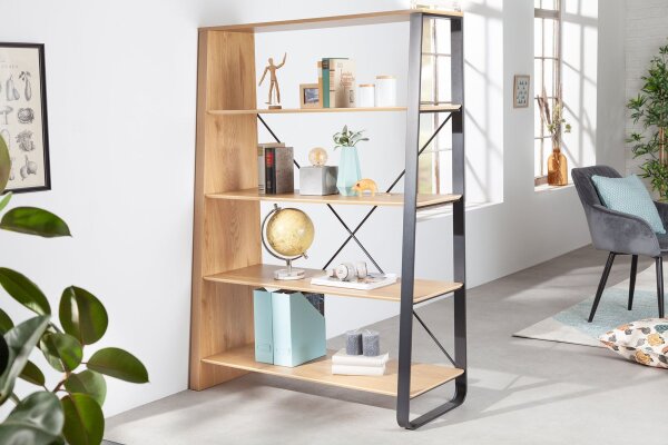 Étagère polyvalente Industrial 110 x 154 cm MDF métal