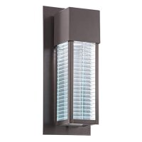 LED Wandleuchte Außen Bronze Bauhaus IP44 Haustür