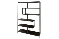 Étagère sur pied noire 114 x 185 cm design...