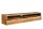 Meuble TV suspendu 160 cm tiroirs bord darbre en acacia