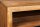Meuble TV suspendu 160 cm tiroirs bord darbre en acacia