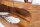 Table basse en bois de sheesham 120x50 cm en naturel