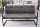 Sitzbank Microfaser Eisen 160 cm in Grau Schwarz