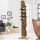 Weinregal Teakholz Metall 40x25 cm in Natur