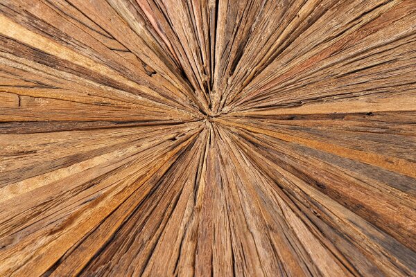 Esstisch 140x140 cm Teakholz Hartglas Edelstahl Braun Chrom