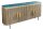 Sideboard marbre bois métal en laiton vert Art Déco 160 cm