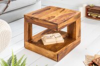 Couchtisch Sheesham Holz 45x175 cm in Natur