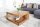Table basse en bois de sheesham 80x60 cm en naturel