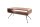 Table basse en bois de sheesham métal 100x20 cm en noir naturel