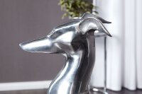 Statue Déco Lévrier Aluminium 25x40 cm en...