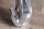 Statue Déco Lévrier Aluminium 25x40 cm en argent