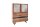 Sideboard Akazienholz Metall 20 cm in Natur Schwarz